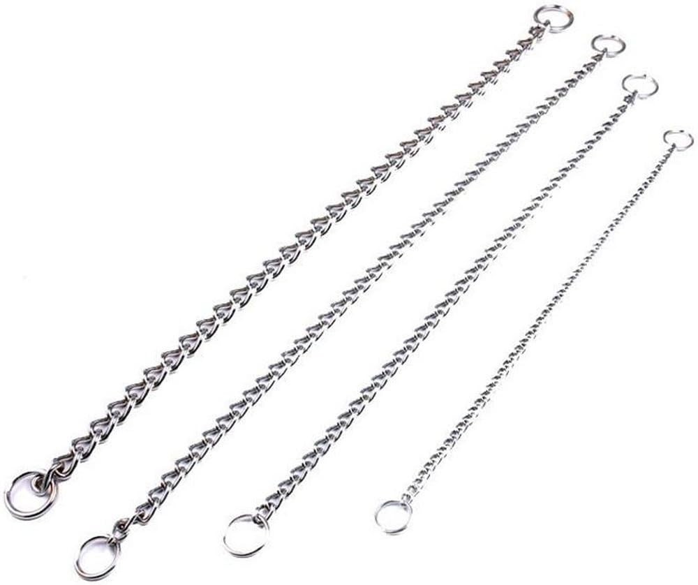 Chain Dog Training Choke Collar, 26 in, 4 mm