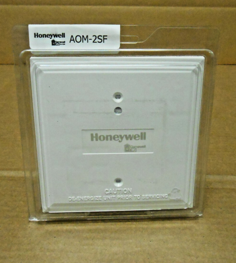 NEW FCI GAMEWELL HONEYWELL AOM-2SF ADDRESSABLE OUTPUT MODULE WHITE (4 AVAILABLE)