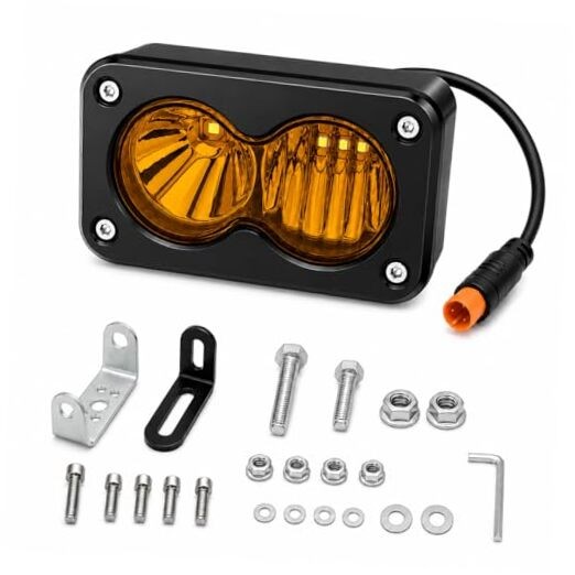 LED Baja Headlight for Ridstar Q20/Q20 Lite/Q20 Pro - 20W 6000-6500K