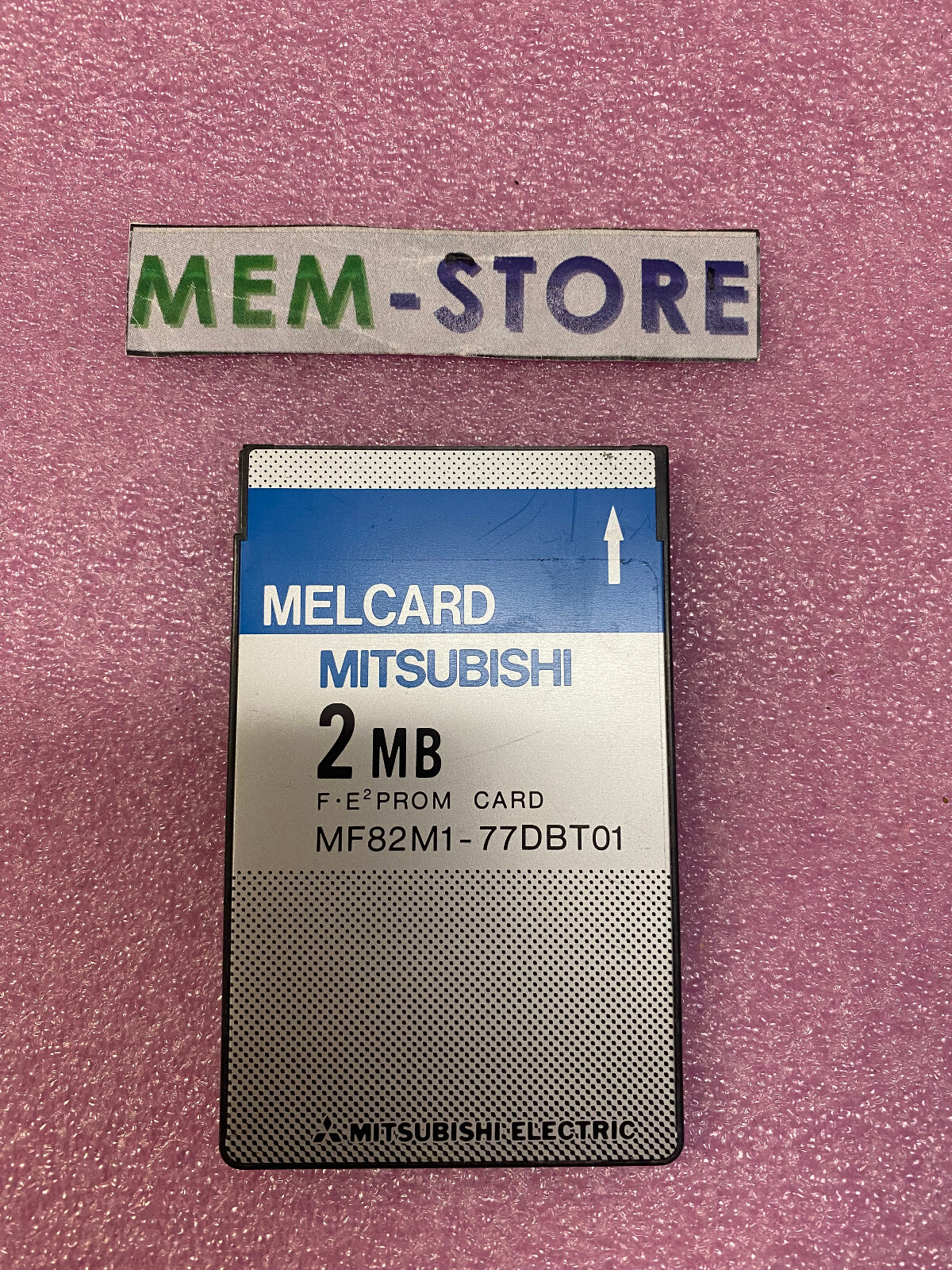 MELCARD MITSUBISHI 2MB F.EEPROM CARD MF82M1-77DAT01 tested!