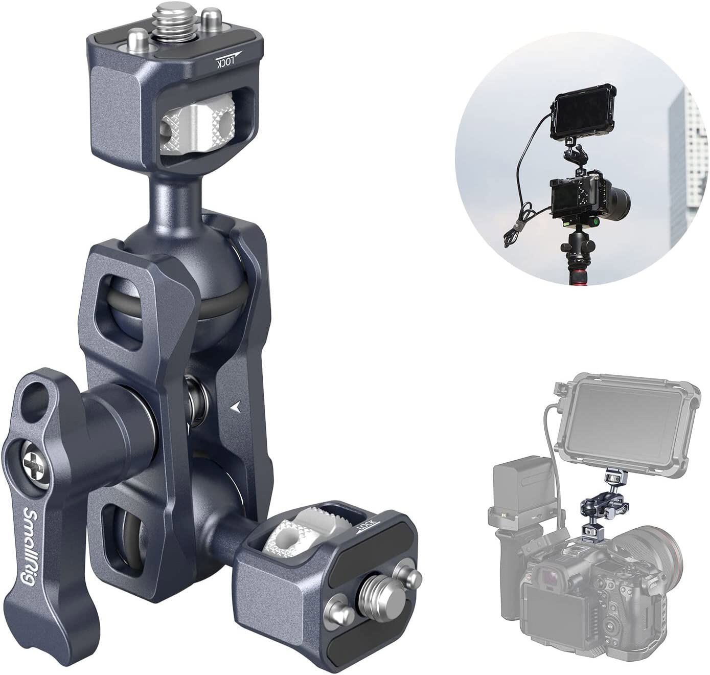 SmallRig Camera Magic Arm, Flexible Articulating Arm with 1/4” Screws 3873