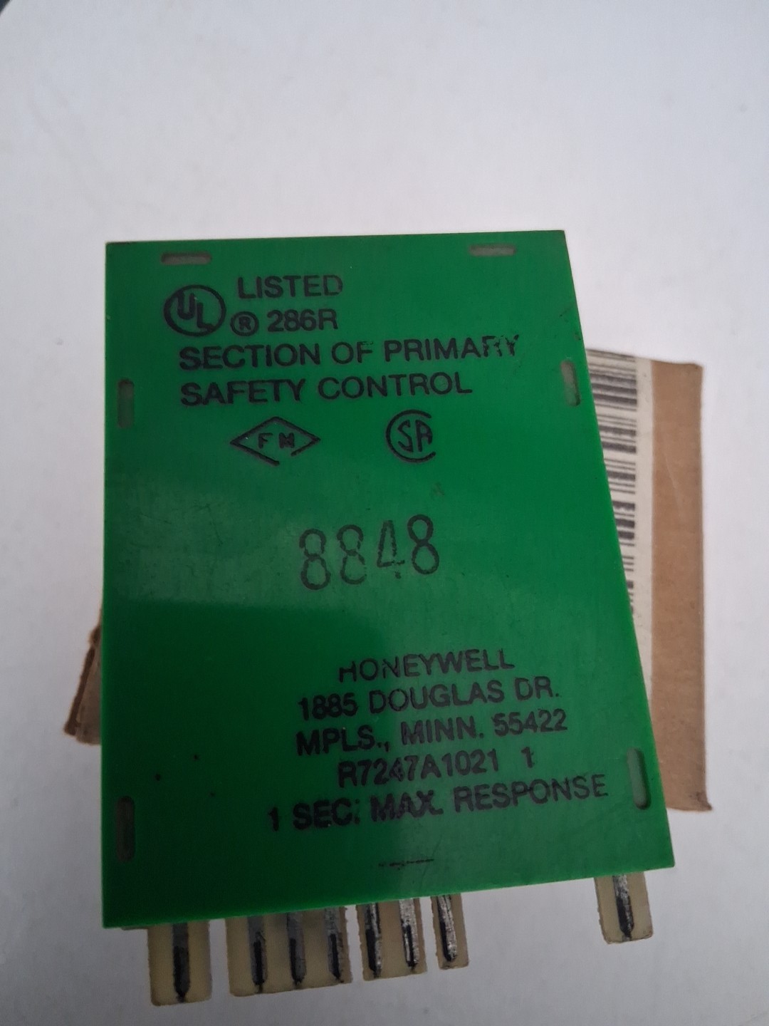 Honeywell R7247A1021 Plug-in Amplifier