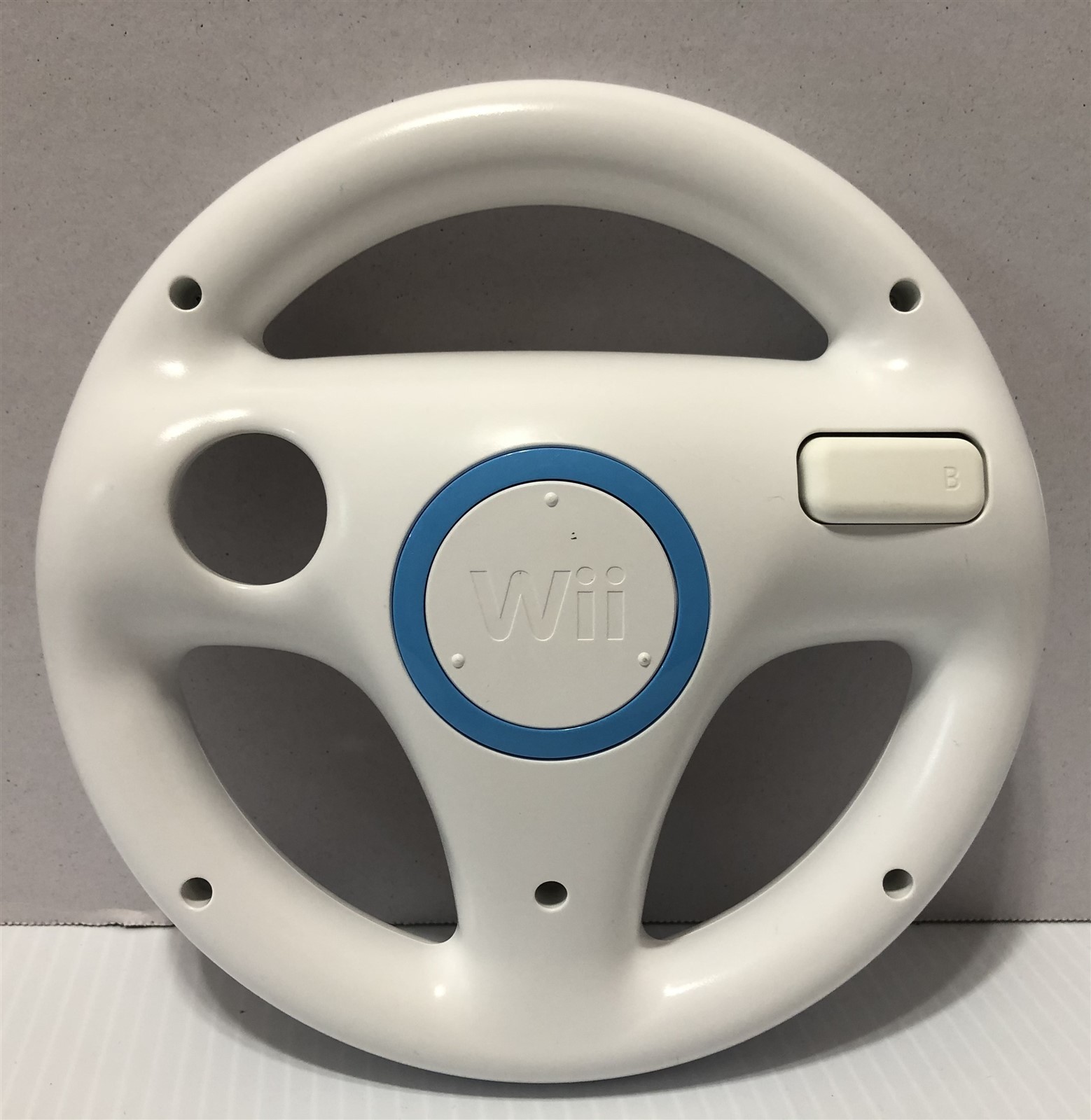 2x Genuine OEM Mario Kart Racing Steering Wheel - Nintendo Wii - Game Controller