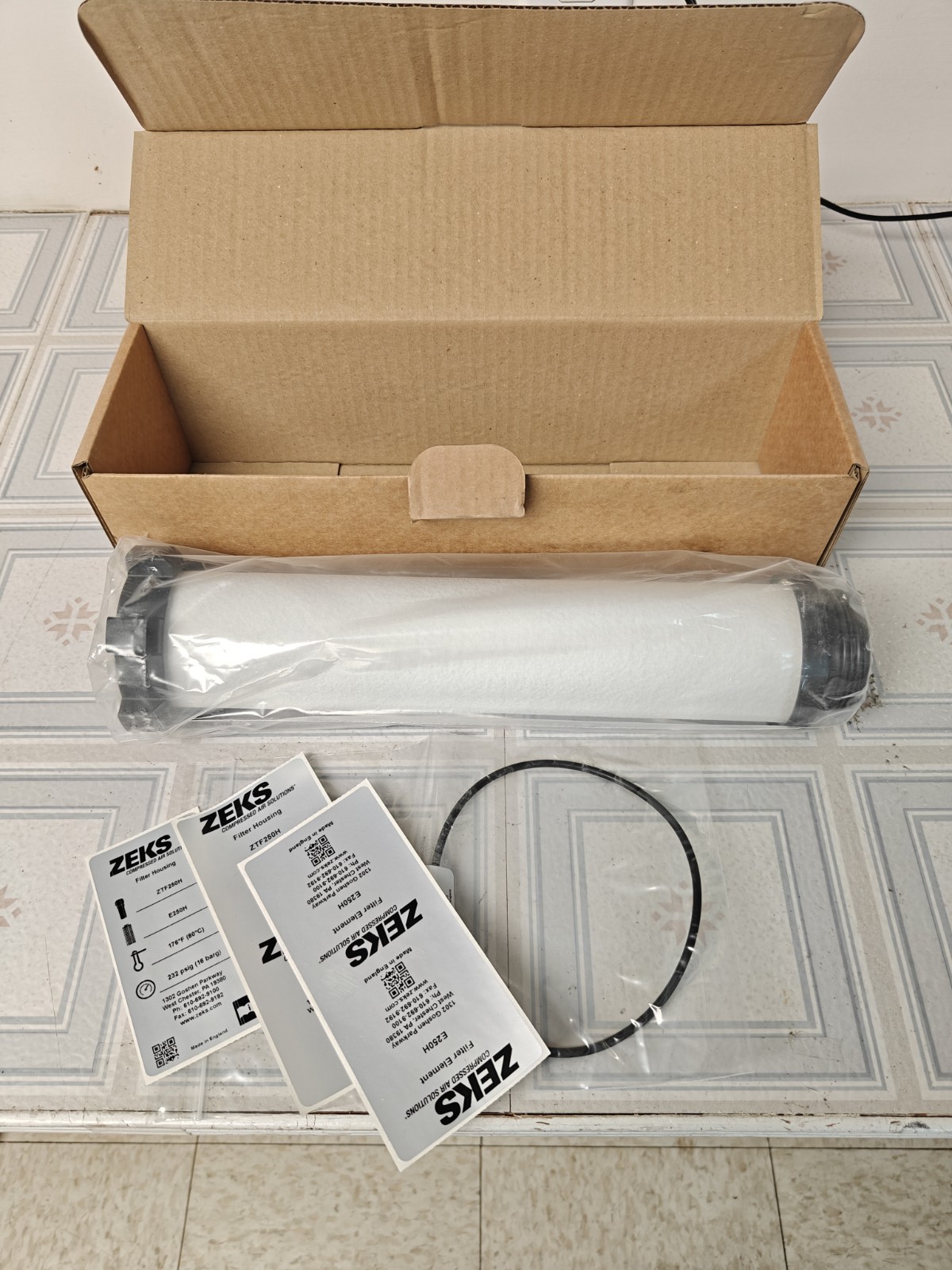 Zeks E250H  Filter Element