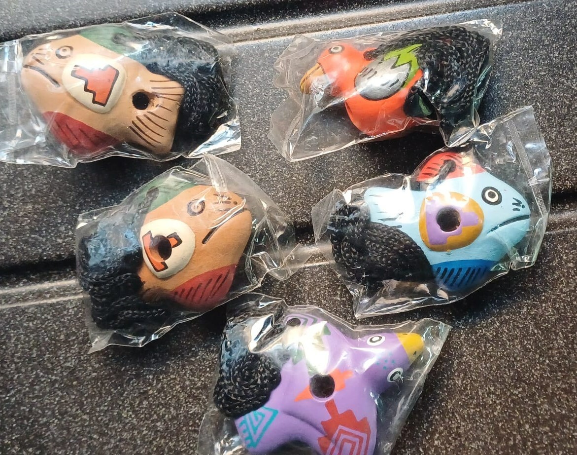 Animal whistle ocarina musical percussion wind instrument brand new