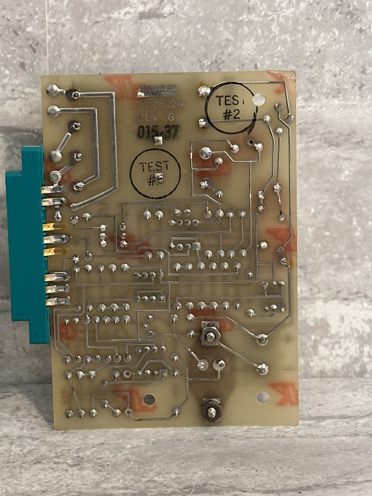 FOXBORO 1700-024 PCB Circuit Board REV G Monitor Board