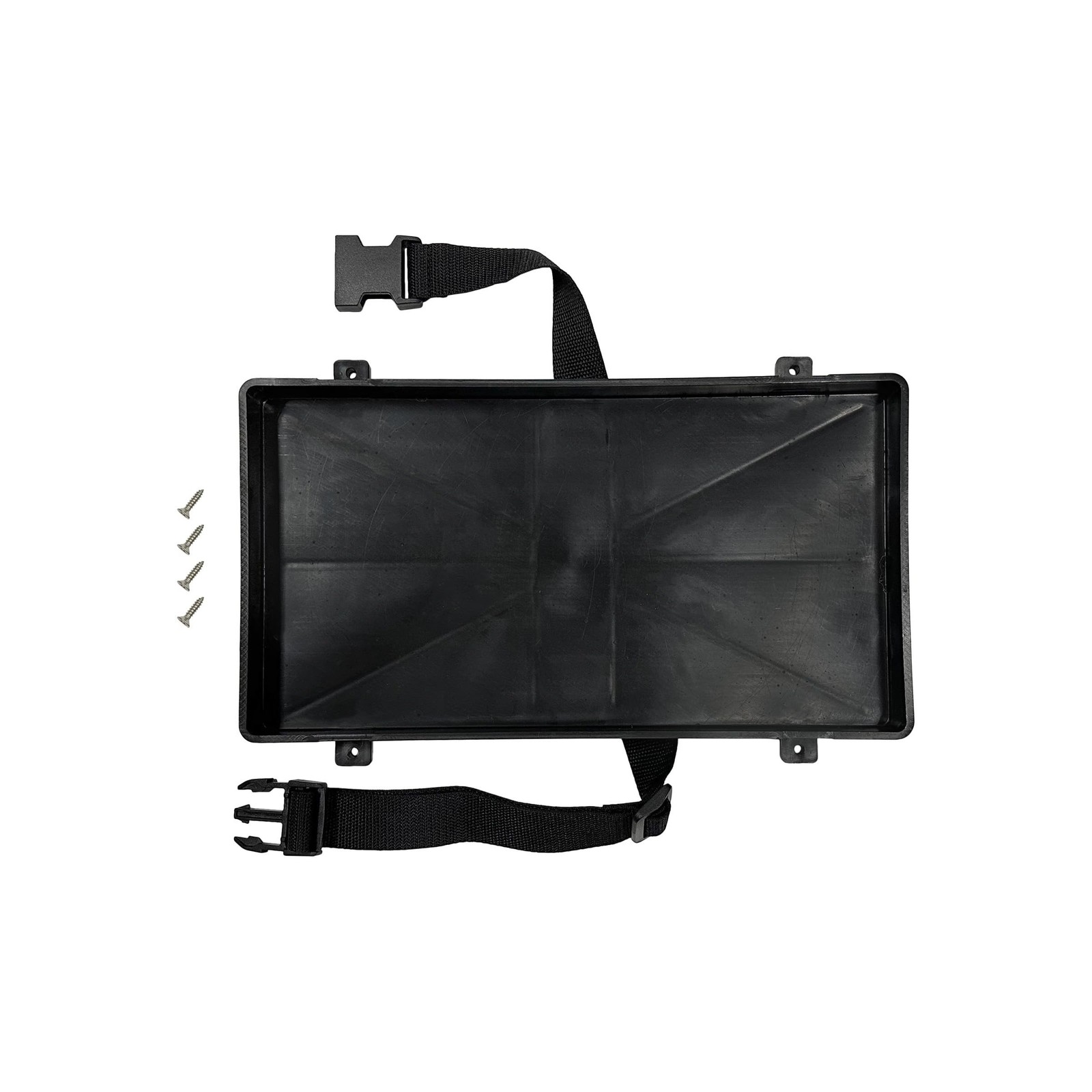 Automotive, Marine, Boat, RV Battery Tray - Group 27 Series with Strap, Batte...