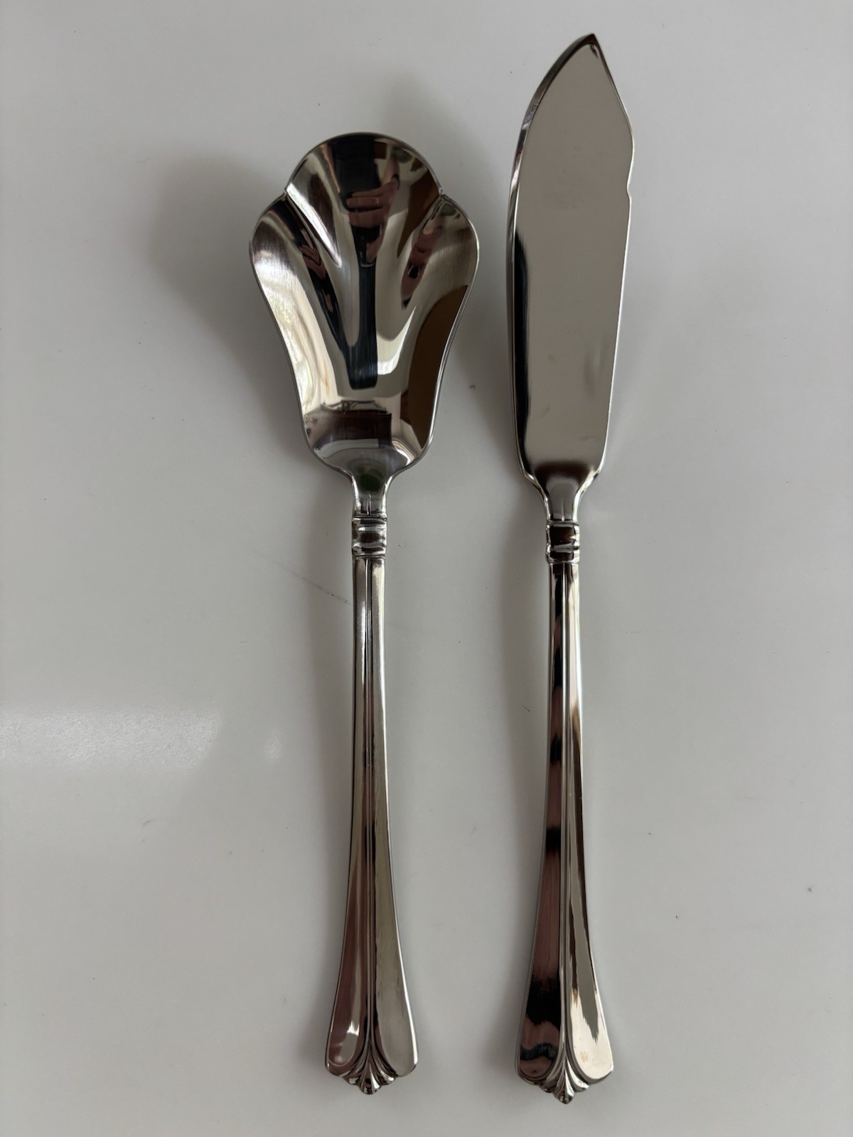 Pfaltzgraff - ELLINTON - sugar spoon and butter knife NEW