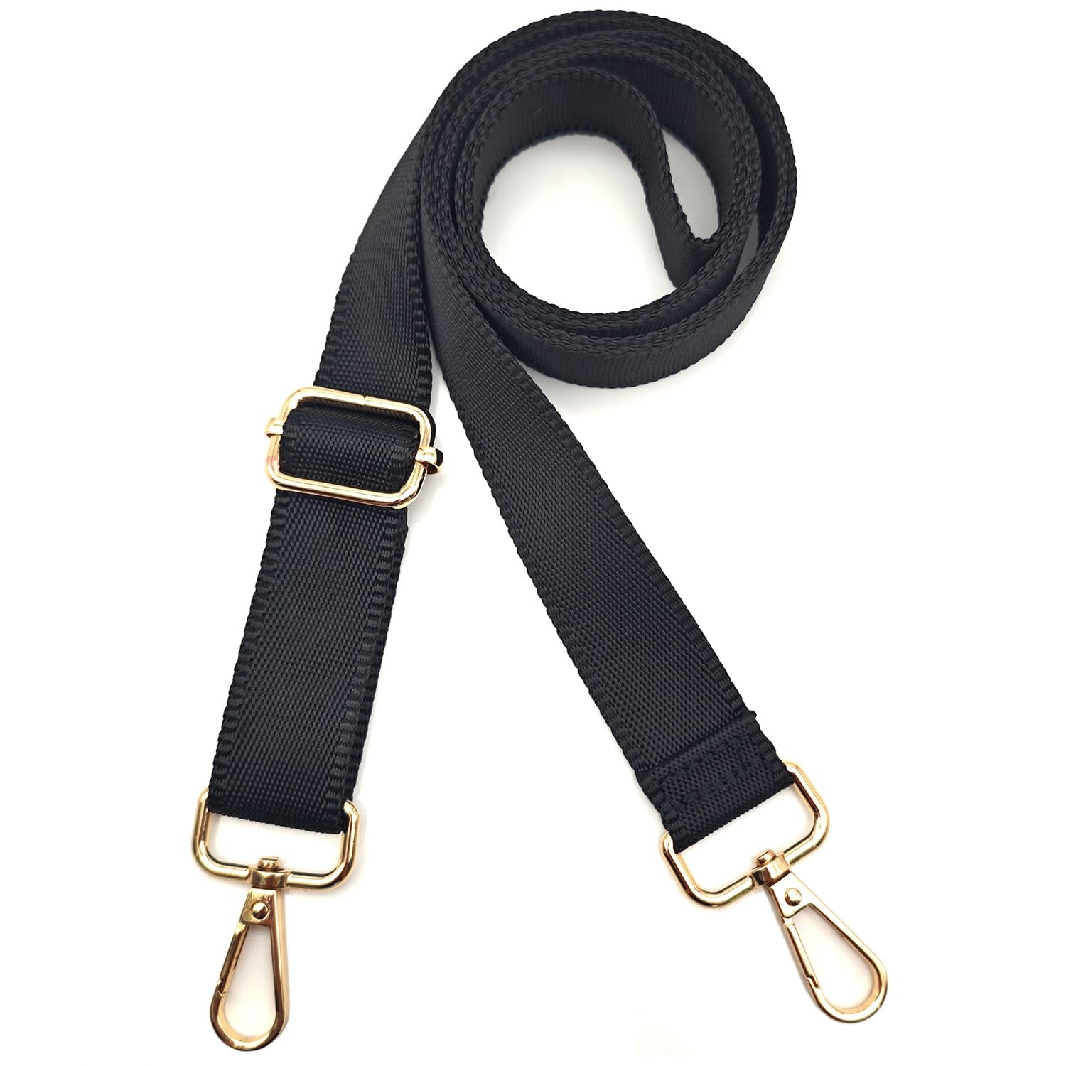 Yiaizhuo 1" Wide Purse Straps Replacement Width: 1 inch, Gold Buckle