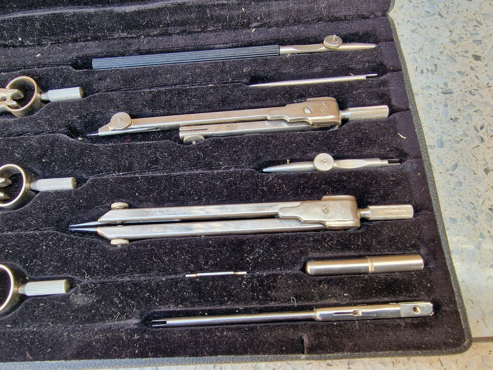 Vintage Jakar Drawing / Draughtsman Instruments Set S.100 Scientific Technical