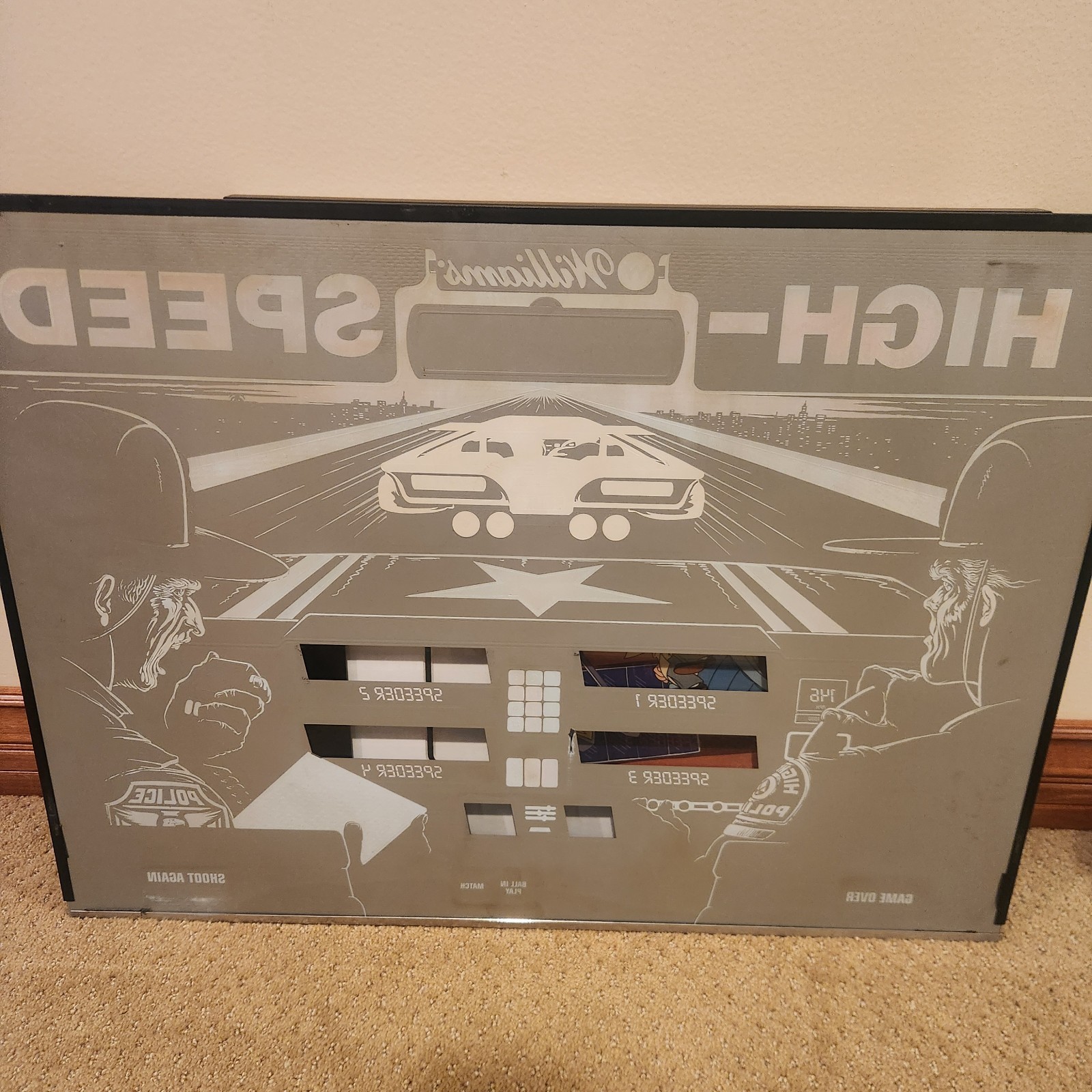 HIGH SPEED Pinball Machine - Williams 1986