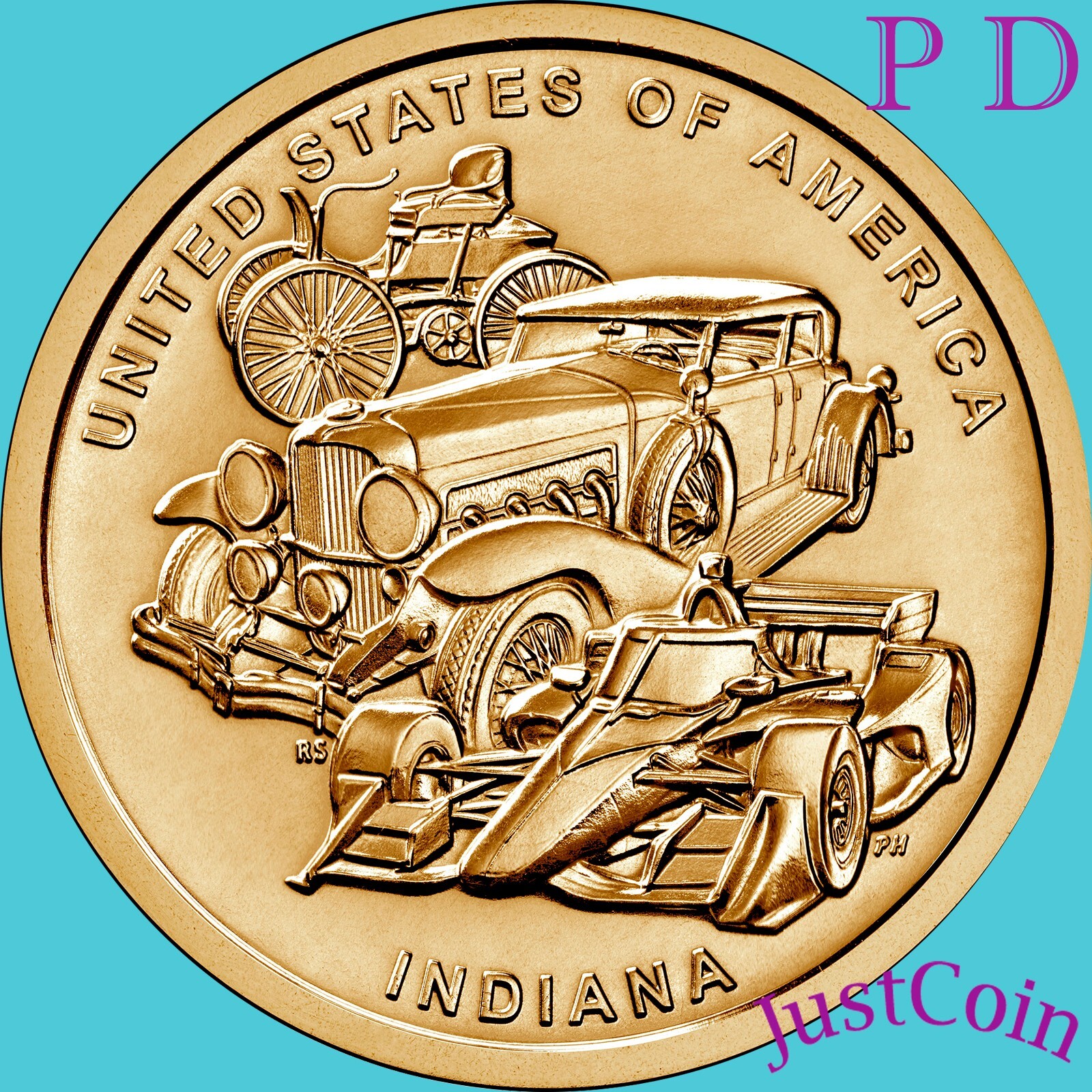 2023 P&D INDIANA (IN) INNOVATION TWO UNCIRCULATED DOLLARS SET