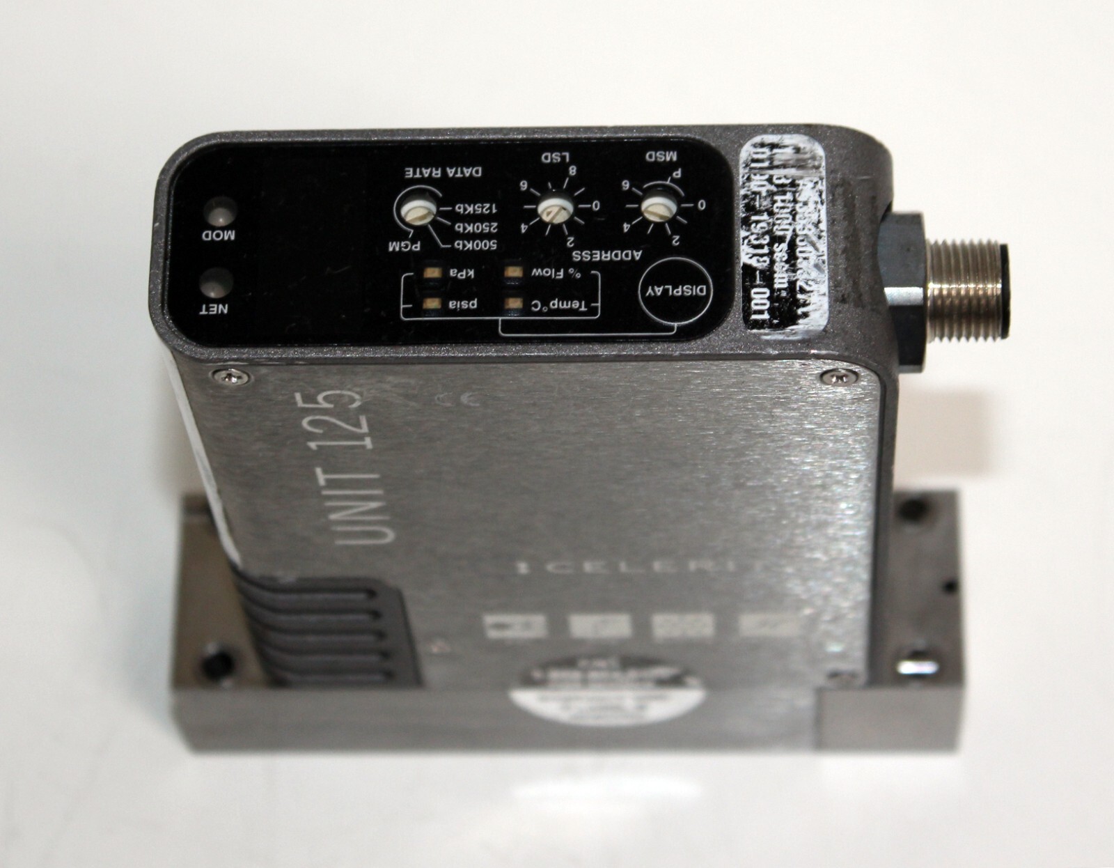 Unit 125 Celerity IFC-125C Mass Flow Controller 200 PSI