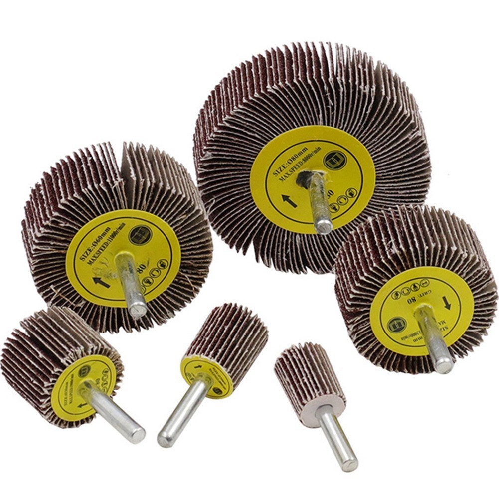 Sanding Wheel Head Polishing 1 Pcs 80/60/50/40/30/25/20/16mm Emery Cloth