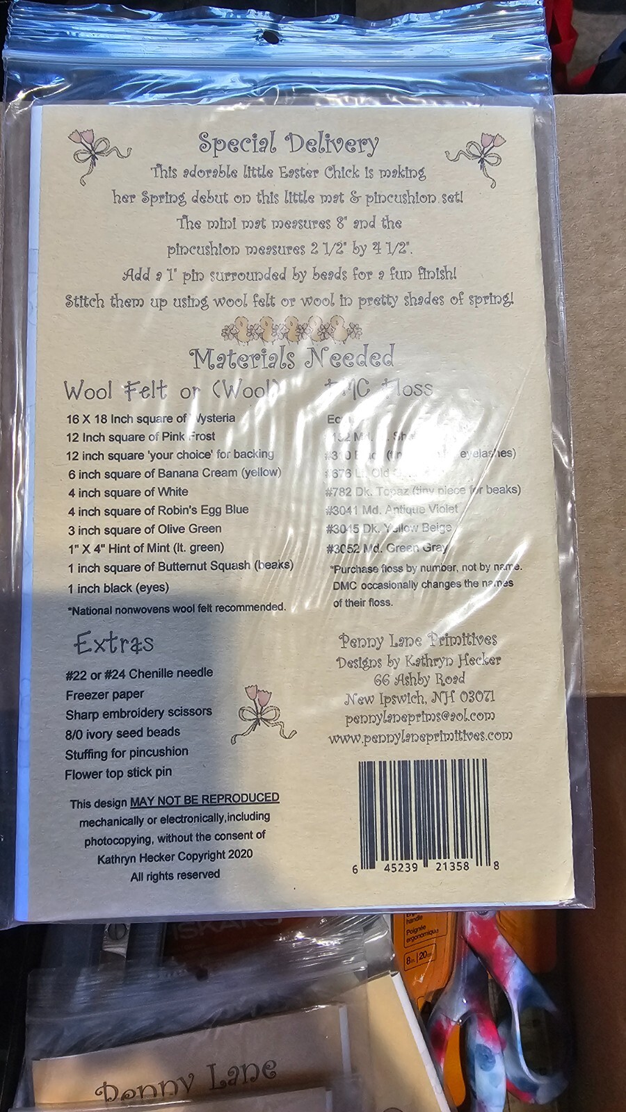 Penny Lane Prmitives Special Delivery Pattern