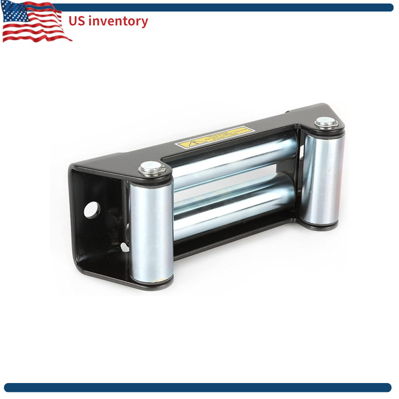 10 Inch Roller Fairlead 4-Way Universal Mount Cable Guide Heavy Style: 10 inch