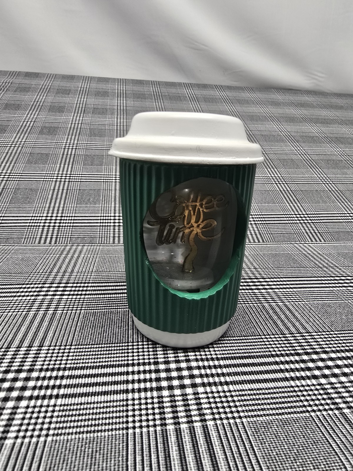 Light Up Globe "Coffee Time" Brand New