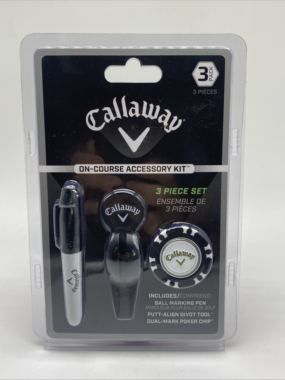 NEW Callaway Golf On-Course Accessory Starter Kit 3 Piece Set