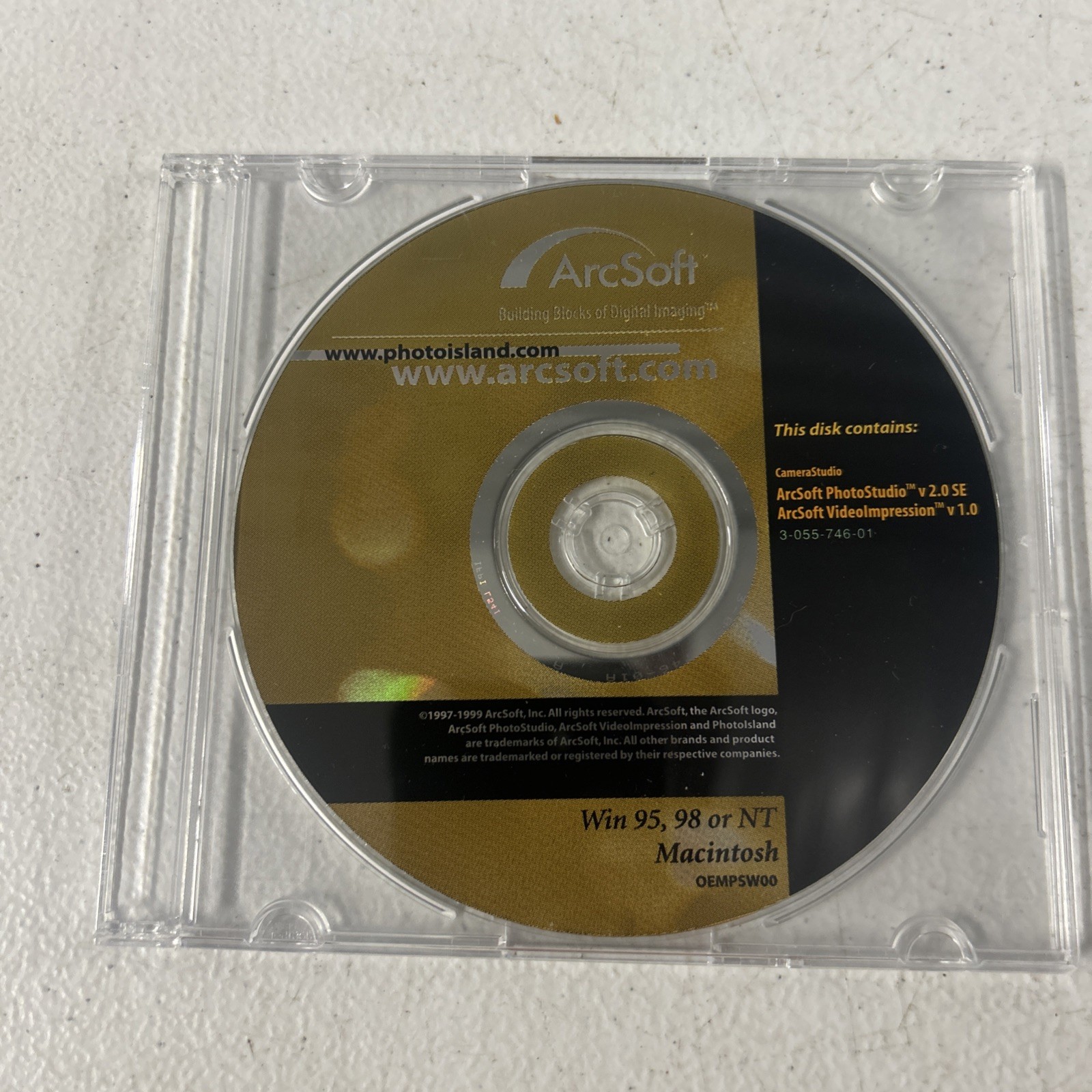 Arcsoft Photo Studio Suite CD V2.0 SE & VideoImpression V1.0
