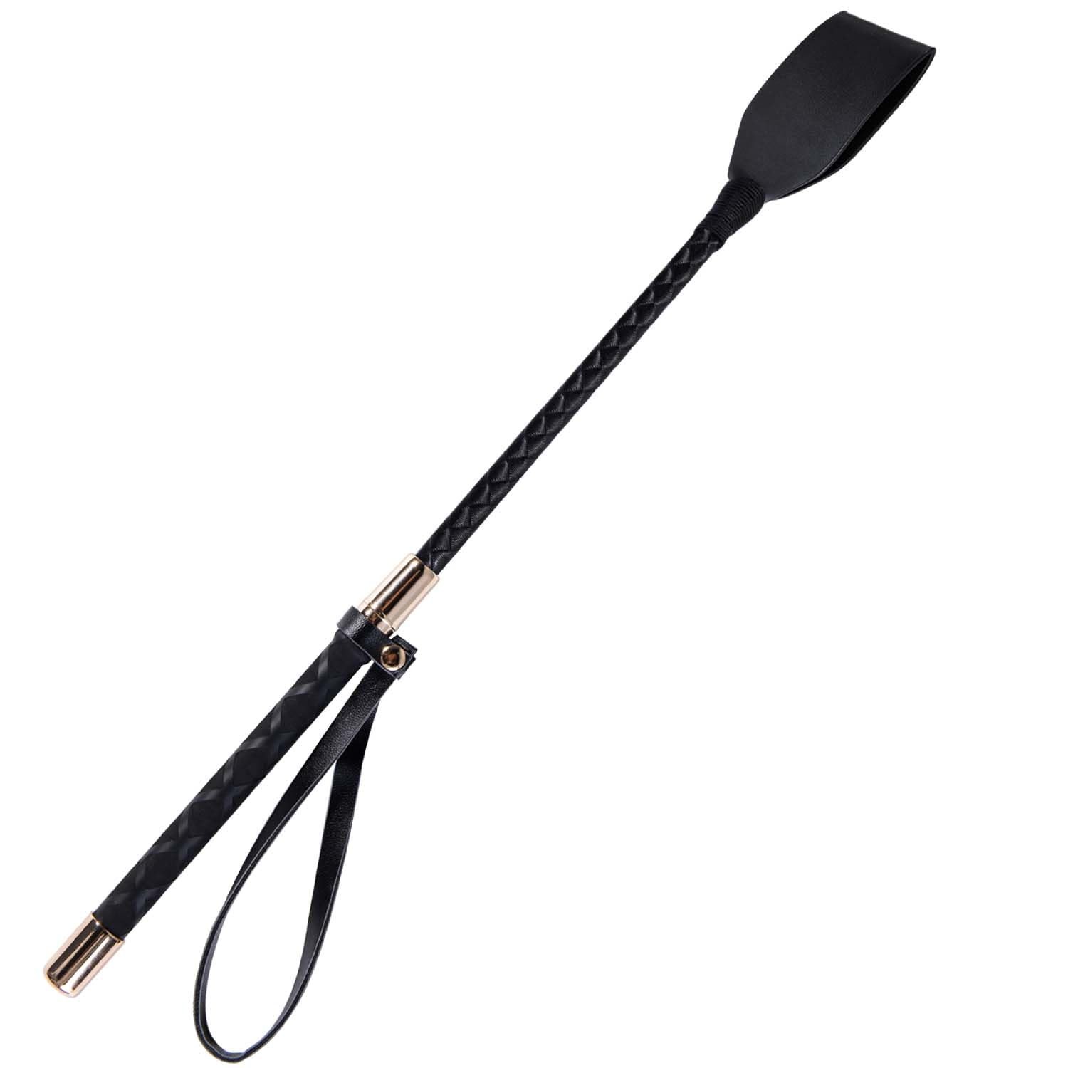 18 Inch Riding Crop PU Leather Horse Whip Crop for Equestrian Horses (Style A...