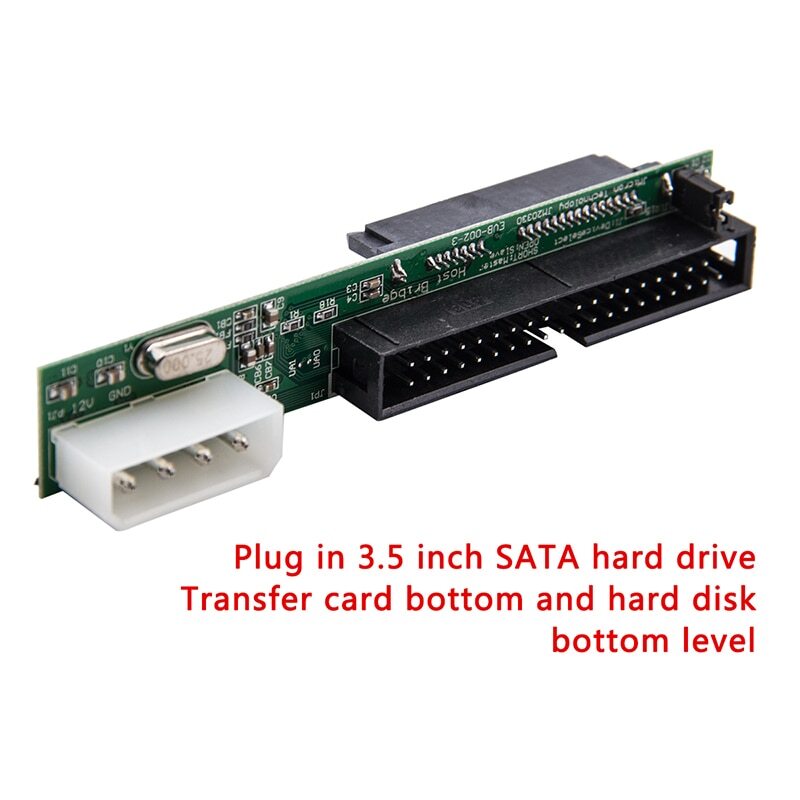 SATA to PATA IDE Converter 2.5 Sata Female to 3.5in IDE 40 pin Male Adapter Card