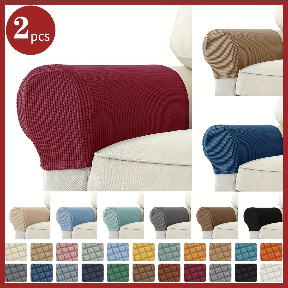 Universal Chair Arm Protector Covers Sofa Couch Armchair Covers Armrest Stretch~