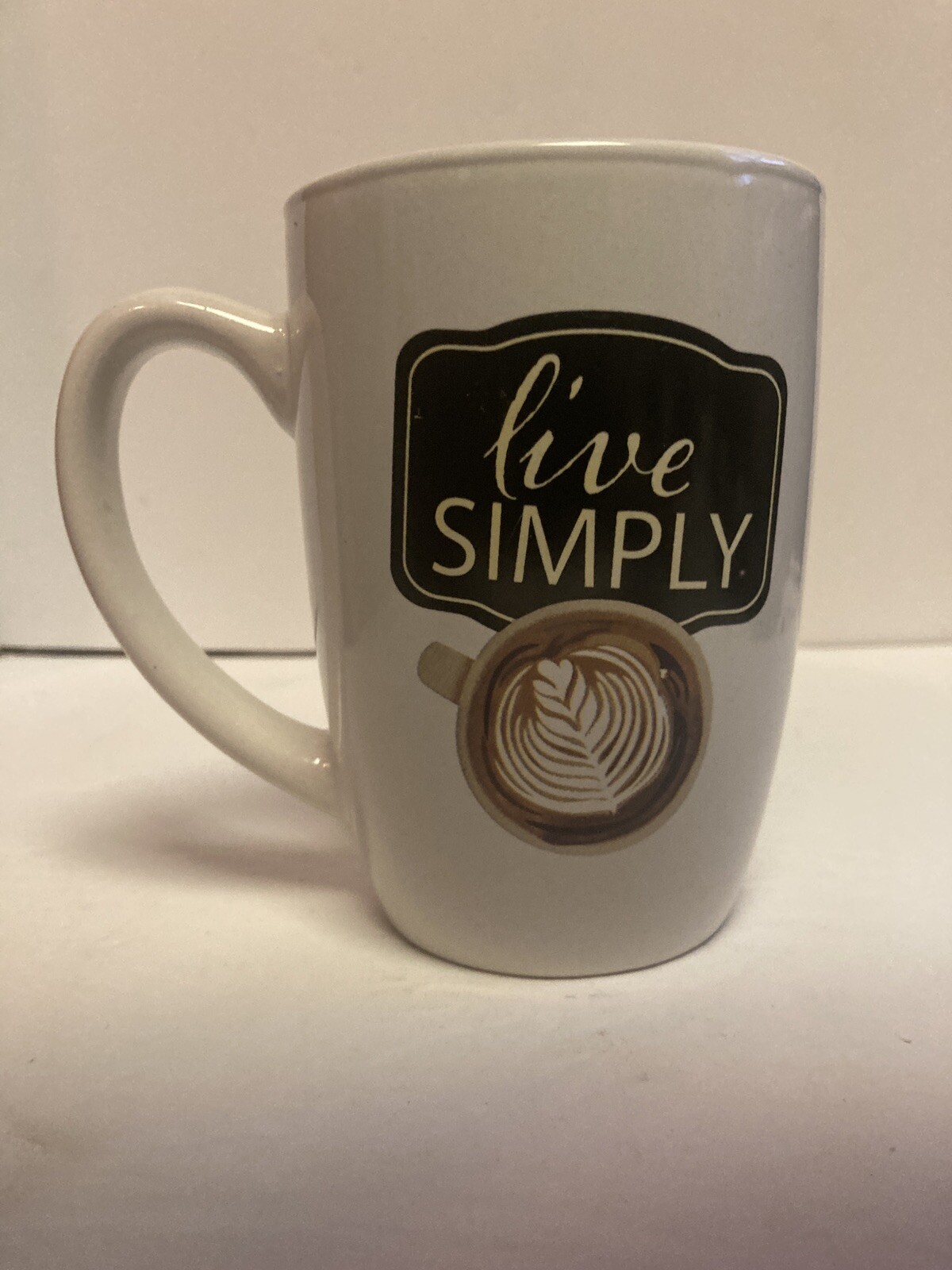 “Live Simply” Coffee Mug