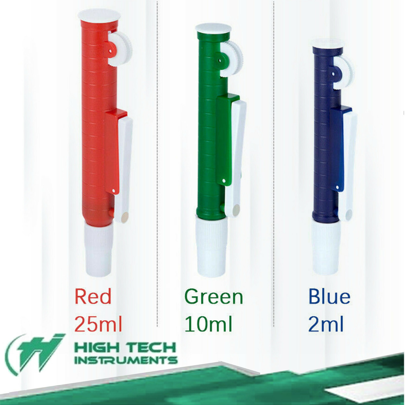 3 Pcs Fast Release Pipette Pump Pipettor Transfer Pasteur Manual Dispensers