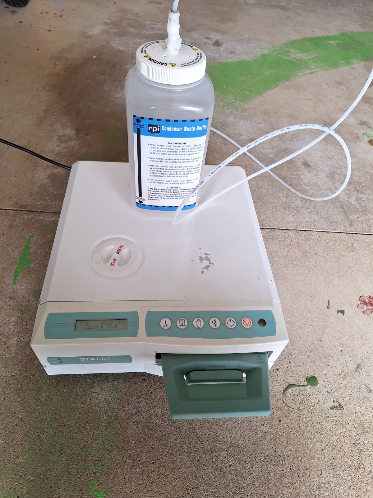 SciCan Statim 2000 Dental Medical Cassette Autoclave Sterilizer