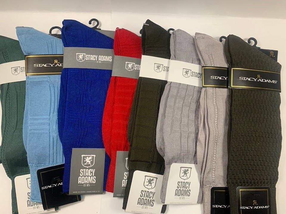 🔥🔥🔥 New Stacy Adams Silky Dress Socks + 🎁🎁 Free Gift - Free Dress Socks!