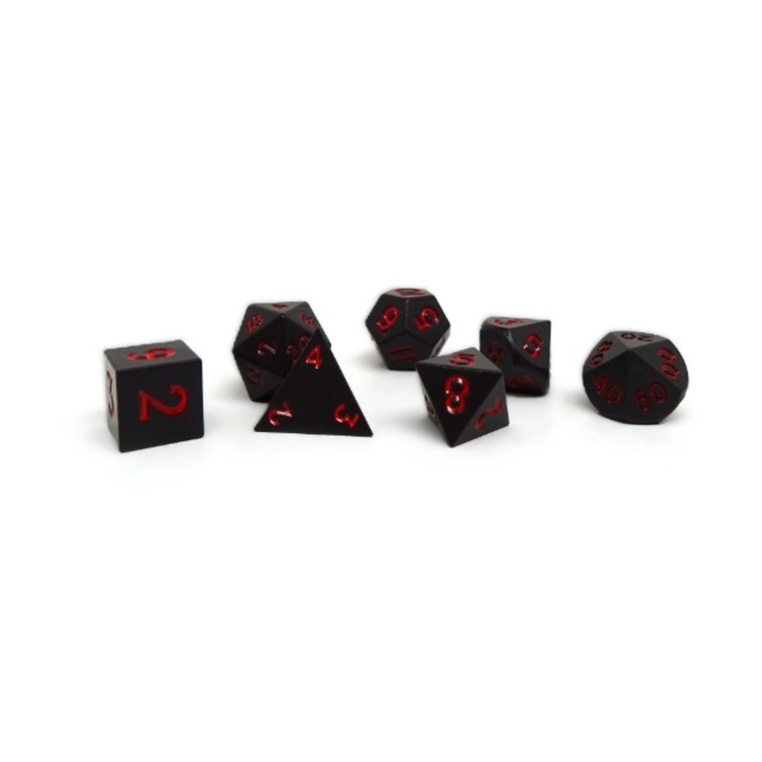 Easy Rolle Dice - Standard Shapes, Micro & Oversiz  Poly Set - Shadowsteel New