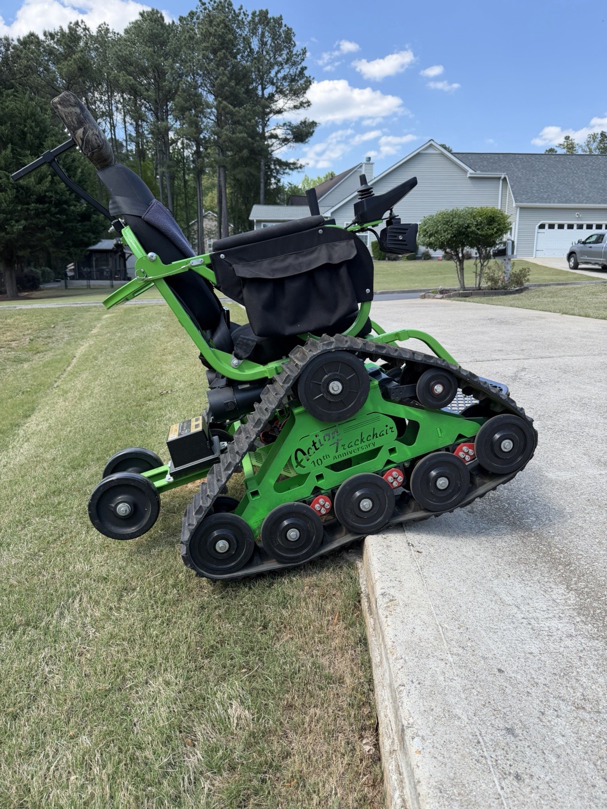 Action Trackchair STS All terrain W/ SUSPENSION!!! Off Road Wheelchair Track