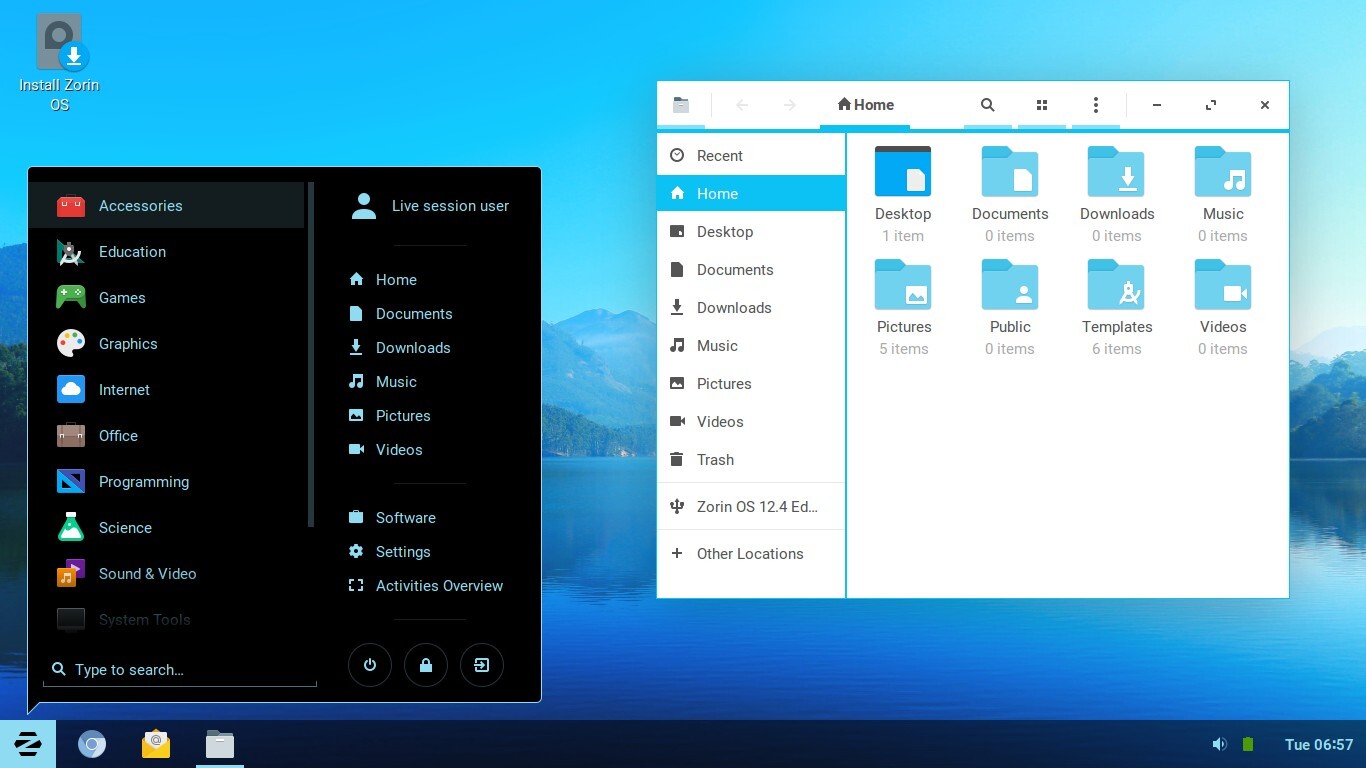 Zorin OS 16.2 Installer/Live DVD Set "Core + Lite " Smooth Fast Desktop OS