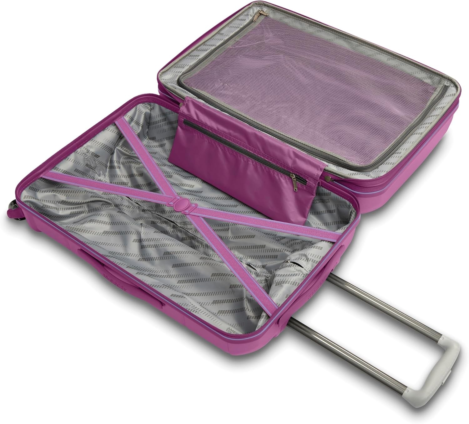 Expandable Hardside Luggage Spinner Hyper Violet