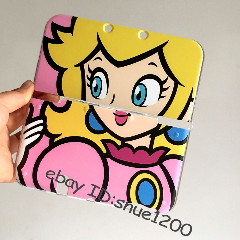 Custom Peach Princess Case Cover for Nintendo New 3DS XL / LL