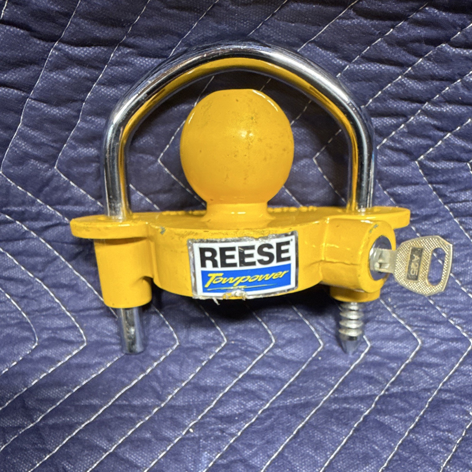 Reese Towpower Ball Coupler Trailer Lock With Key