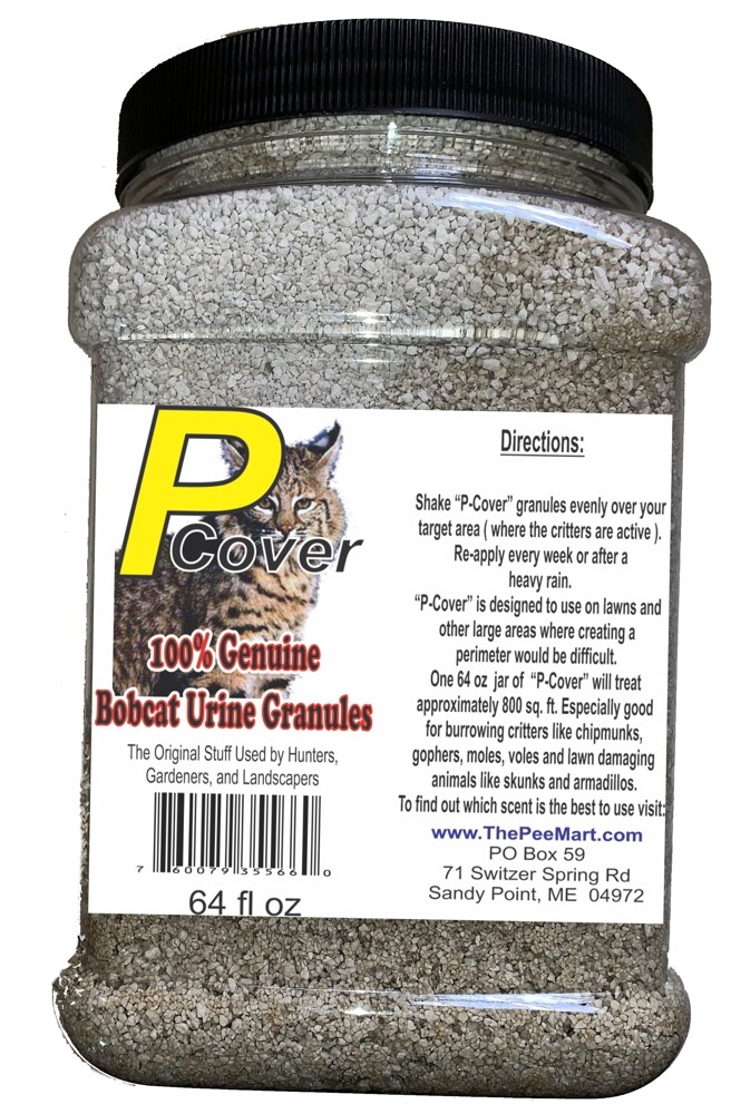 Bobcat P-Cover Bobcat Urine Granules 64 fl oz. Save over $20 vs 16 oz size!