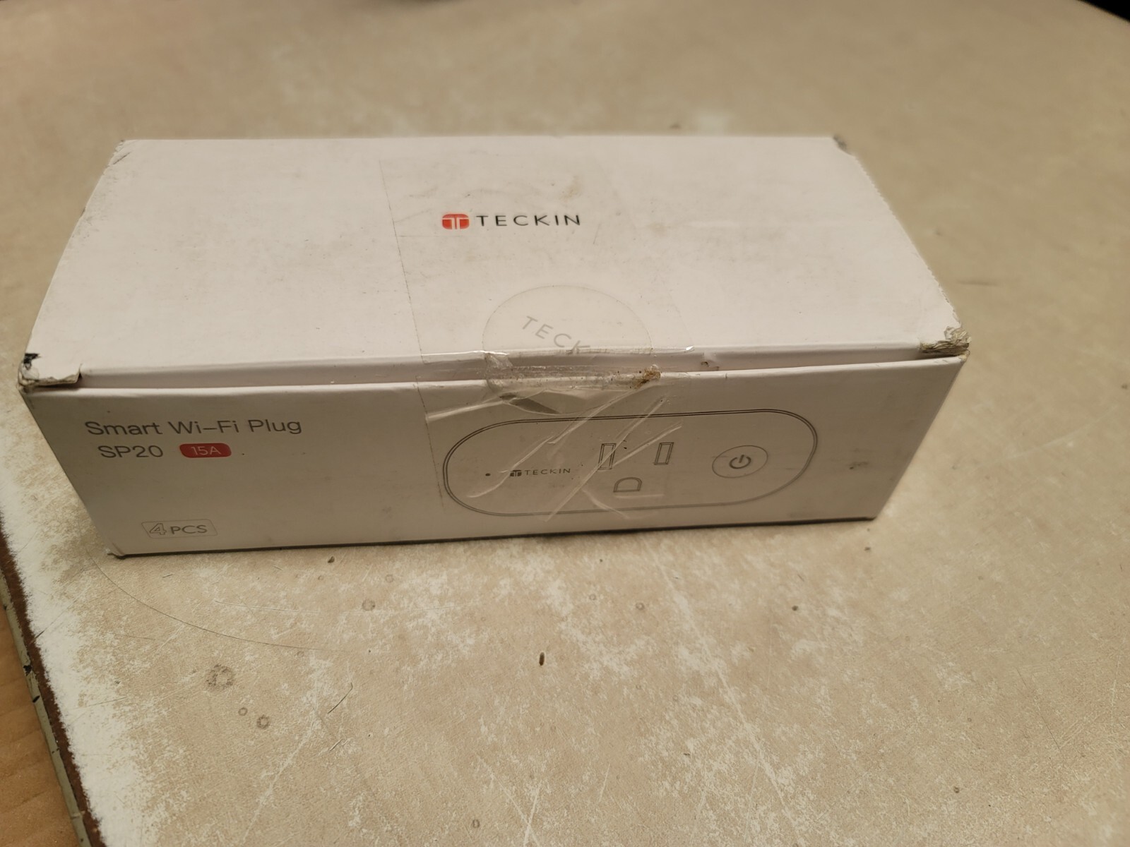 Teckin sp20 smart wifi plug 4 pack 15A
