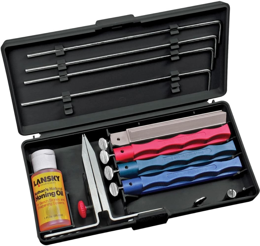 Lansky Sharpening Tool Universal 4 Stone System LKUNV