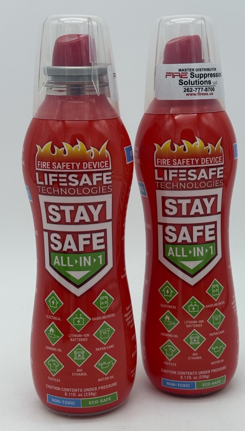 Life Safe Technologies Stay Safe All in 1 Spray 8.11 fl oz  Exp 1/2028 Lot Of 2