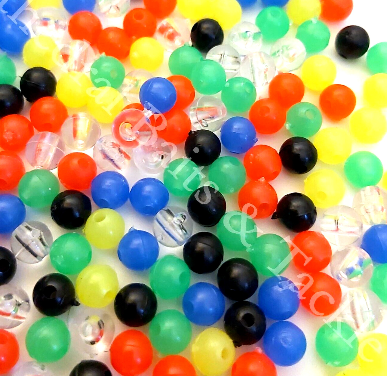 6mm Mixed Coloured Beads Sea Fishing Rig, Lure making