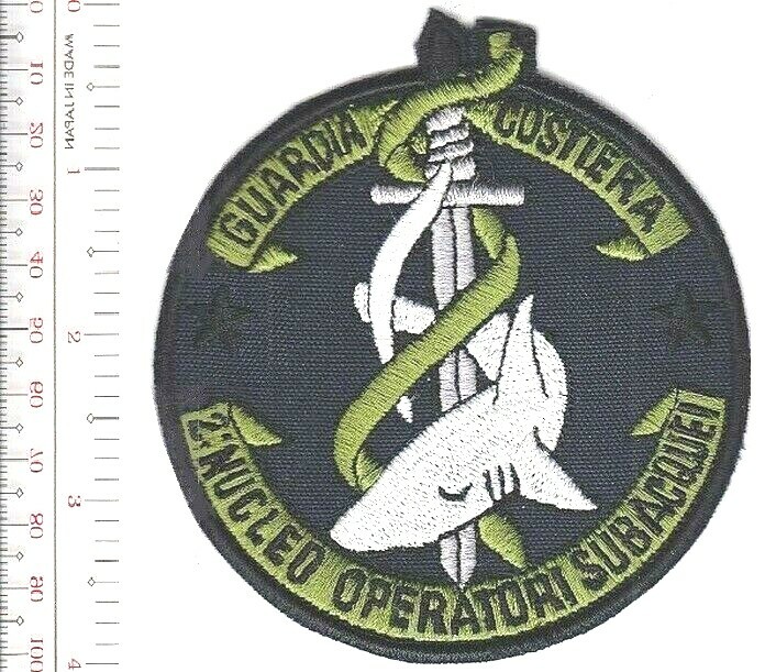 Italy Coast Guard 2nd Underwater Operation Unit Guardia Costiera 2do N NO TARIFF