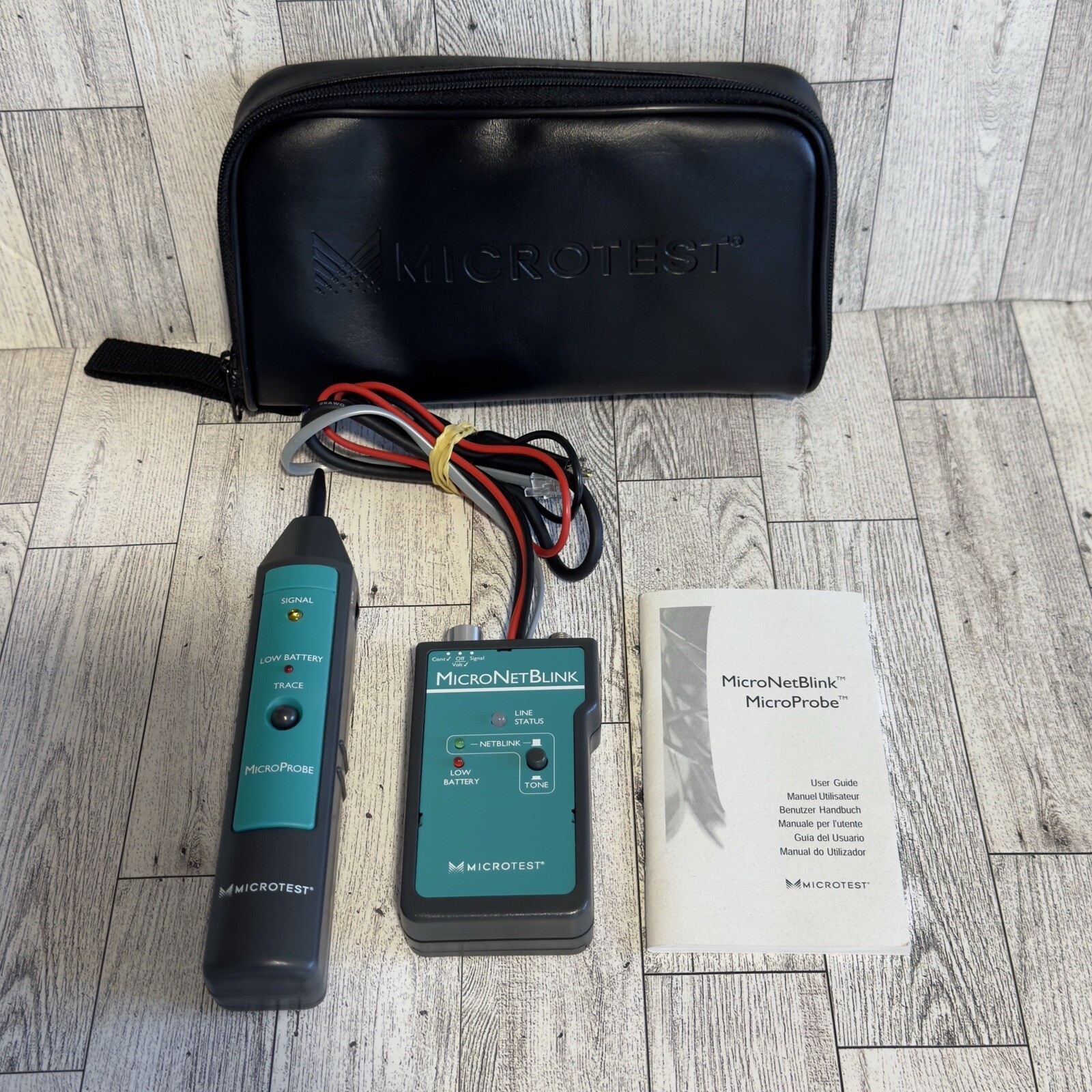 MicroTools Network Testing Tools Micro Net Blink & Micro Probe Kit Tested Works