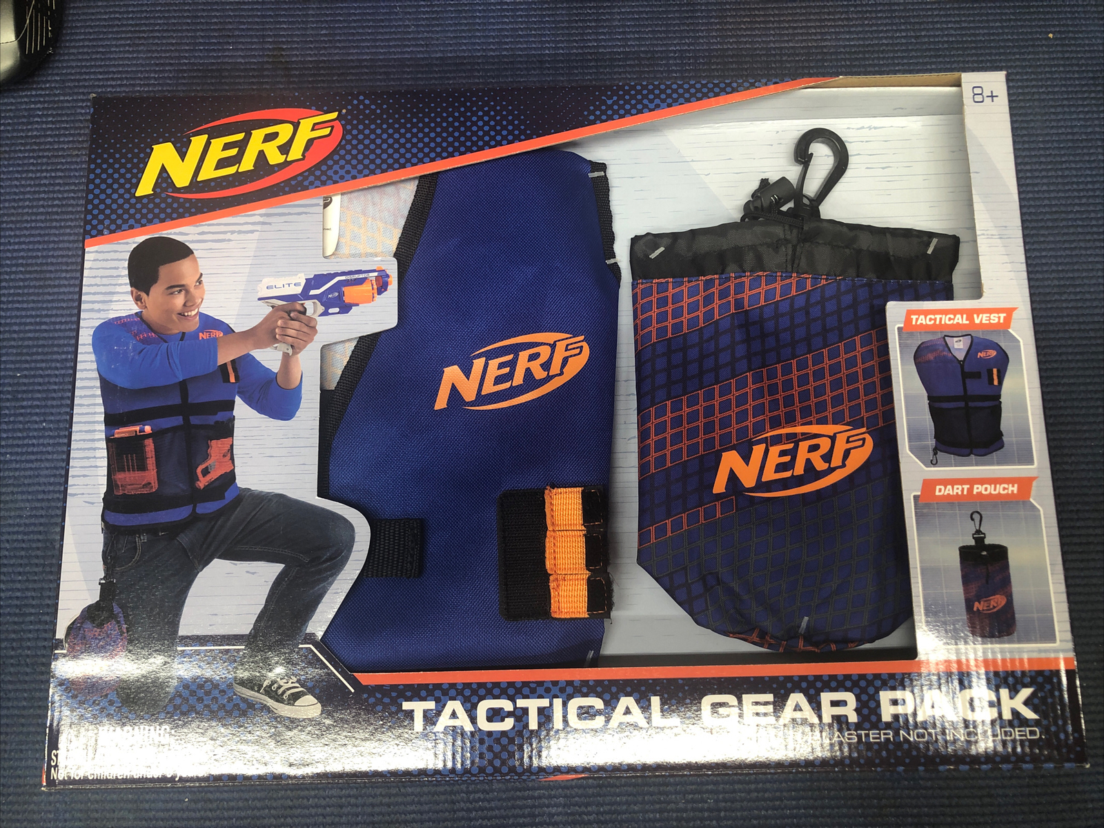 NERF Tactical Gear Pack Vest and Dart Pouch NIB
