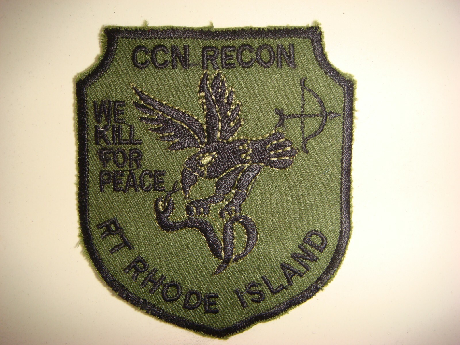 US 5th SF Grp MACV SOG RT RHODE ISLAND CCN, VIETNAM WAR PATCH