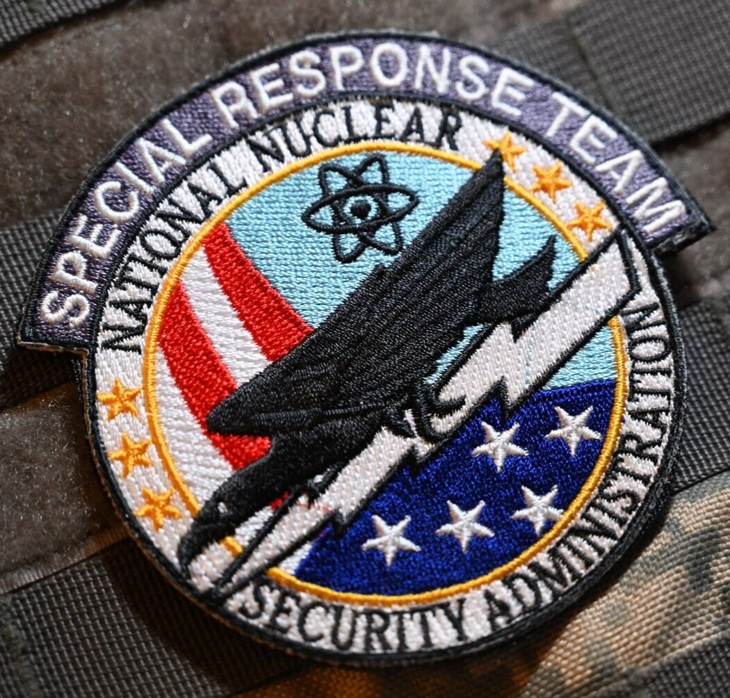 US NUCLEAR SECURITY ADMINISTRATION SPECIAL REACTION TEAMS SRT vêlkrö GRAY PATCH