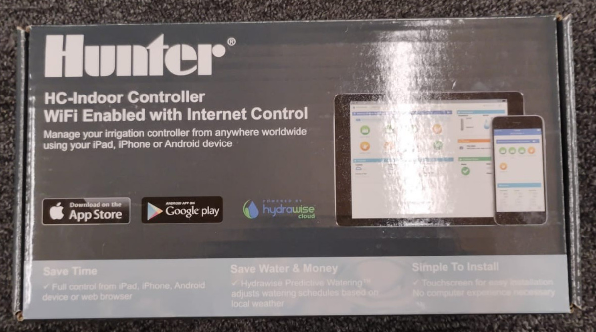 Hunter HC-1200M Wi-Fi Sprinkler Timer Irrigation Controller 12 Zones - New, X1