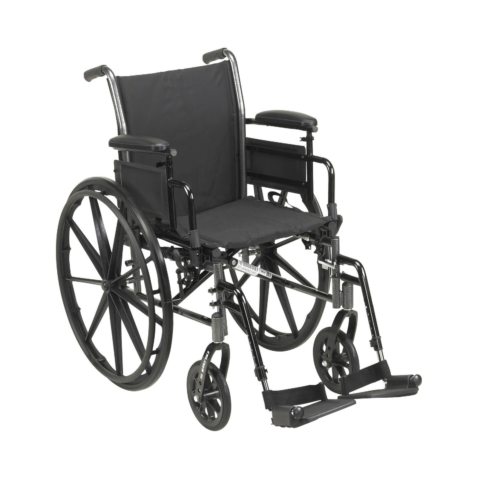 McKesson Lightweight Wheelchair Steel 18"W Swing-Away Footrest