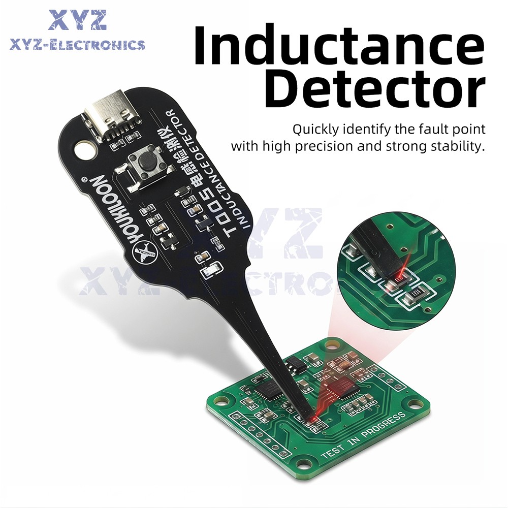 T005 Electromagnetic Induction Mainboard Tester Capacitance Inductance Detector