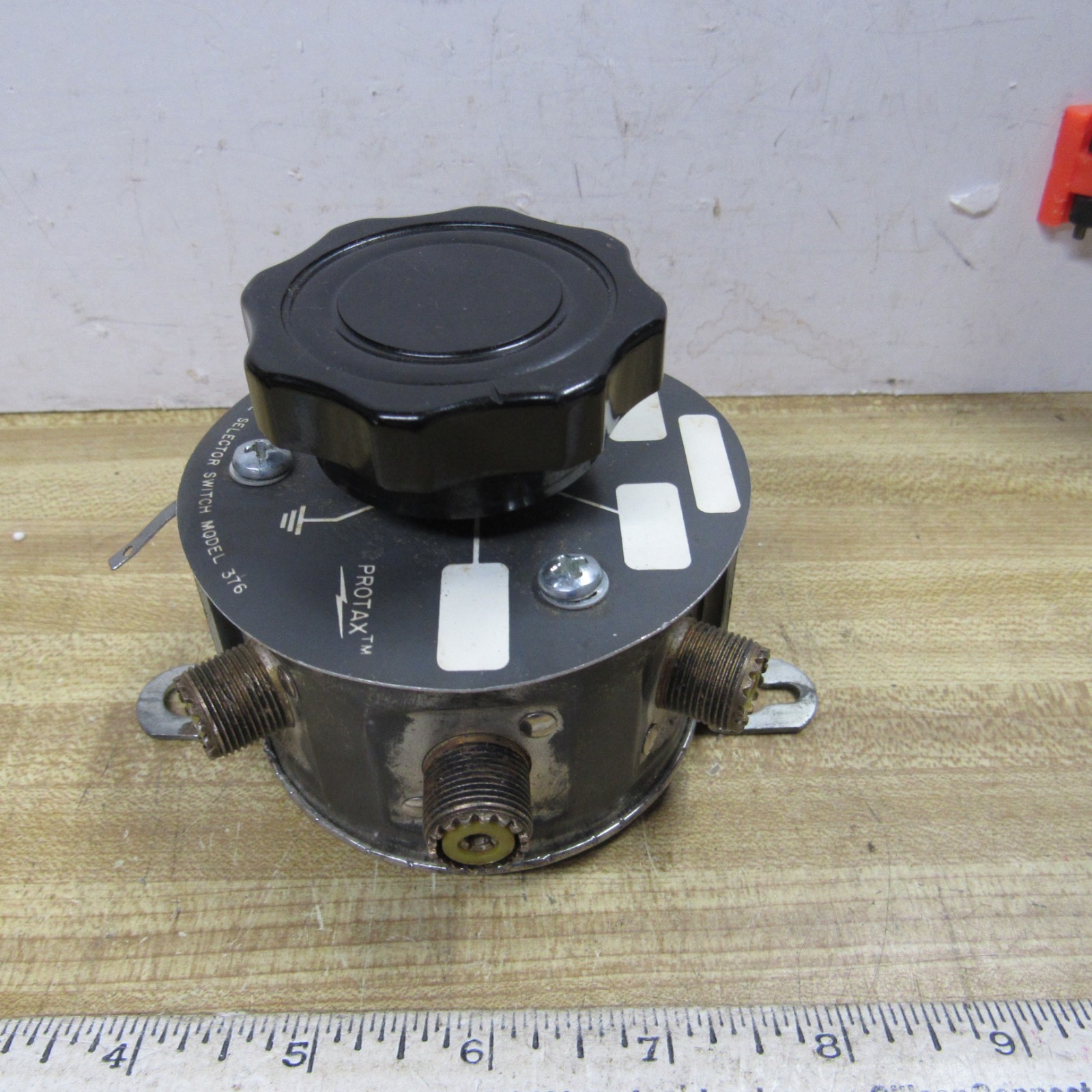 COAX SWITCH 5 Position UHF Connector PROTAX 376 HAM RADIO